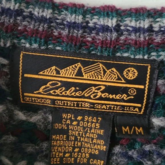 Eddie Bauer Vintage Wool Sweater Eddie Bauer Vintage Wool Sweater